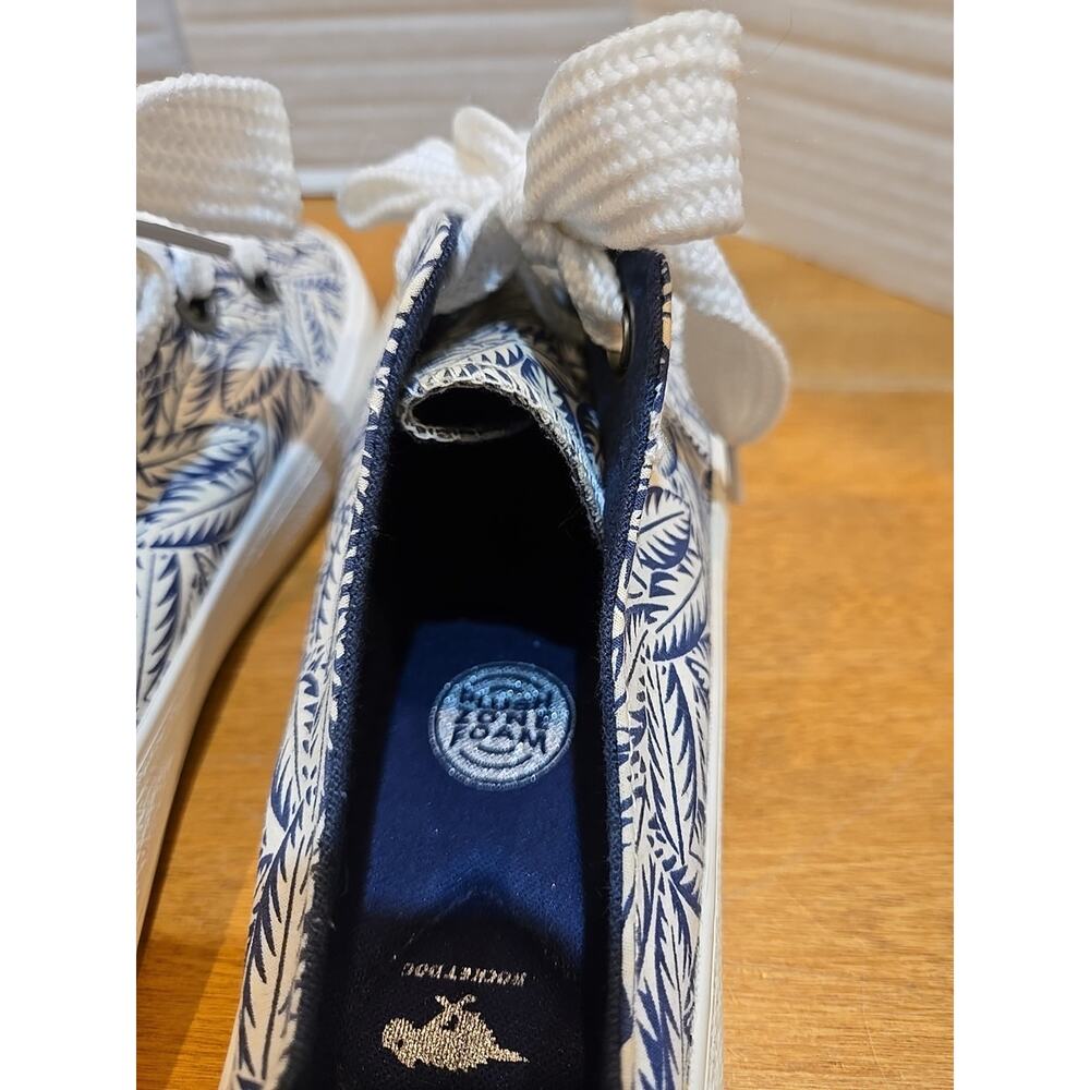 Rocket Dog Women's Size 7.5 Slip On Palm Tree Floral Beach Preppy Spring Summer - Picture 8 of 12